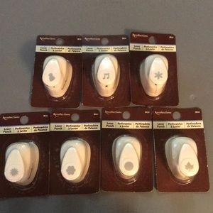 Mini punches, new in packages